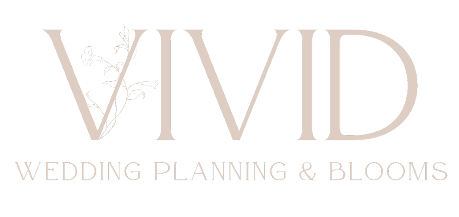Vivid Wedding Planning & Blooms logo