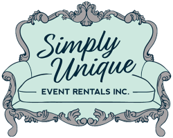 Simply Unique Event Rentals logo