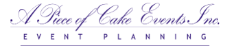 A Piece of Cake Events Inc. logo
